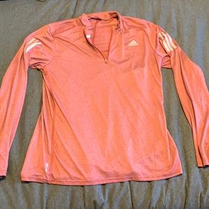Adidas Climalite Quarter Zip  Running Fleece M